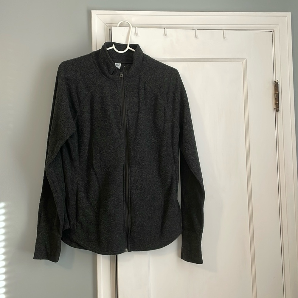 Gray fleece